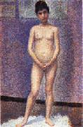 Model Georges Seurat